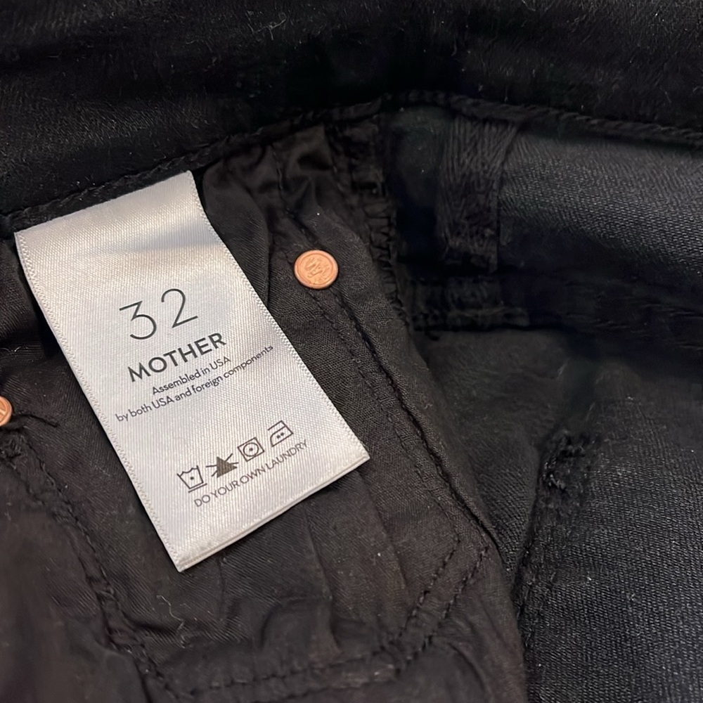 MOTHER Insider Crop Step Fray Jeans - Picture 4 of 4